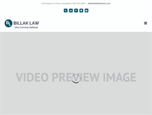 Tablet Screenshot of billaklaw.com